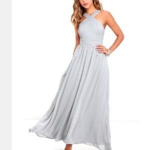 Grey Maxi Dress